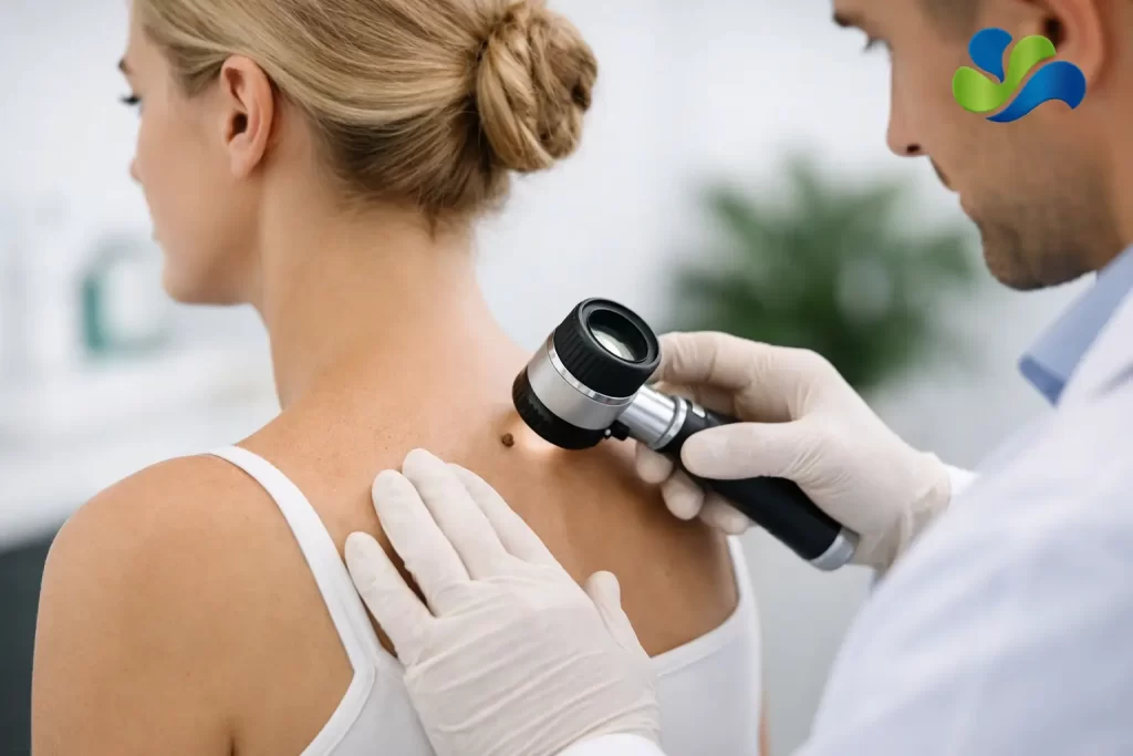 Când trebuie verificată o aluniță la dermatolog?