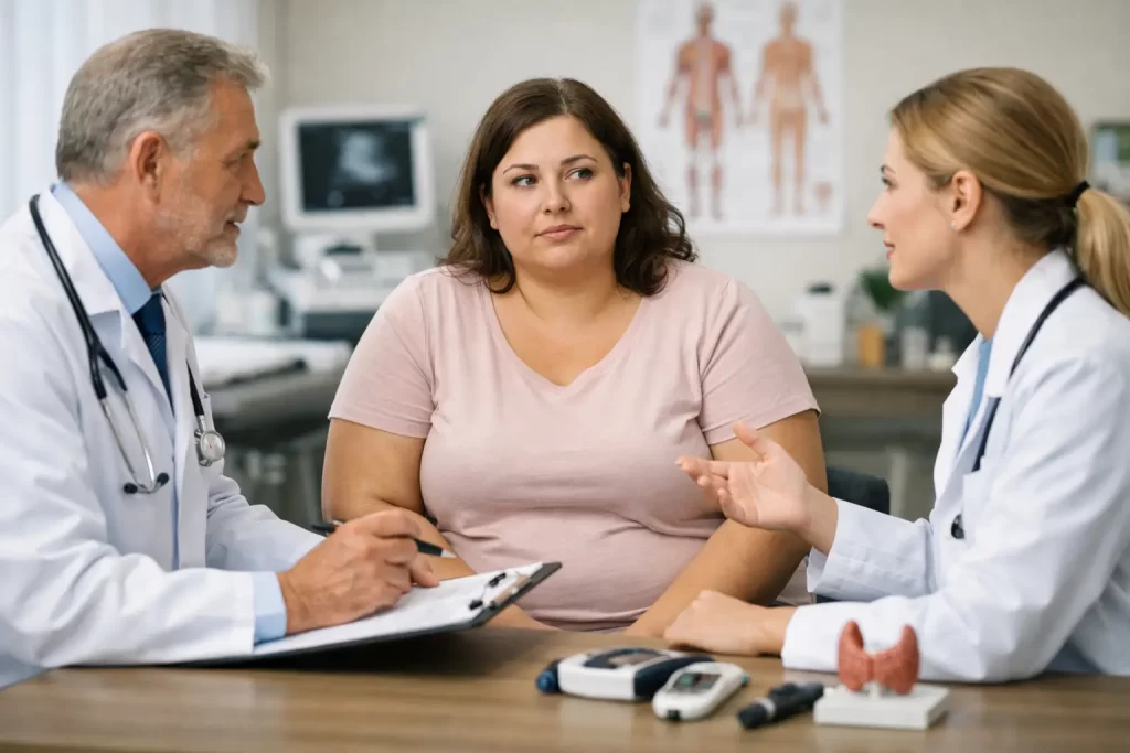 Diabetolog sau endocrinolog pentru obezitate?