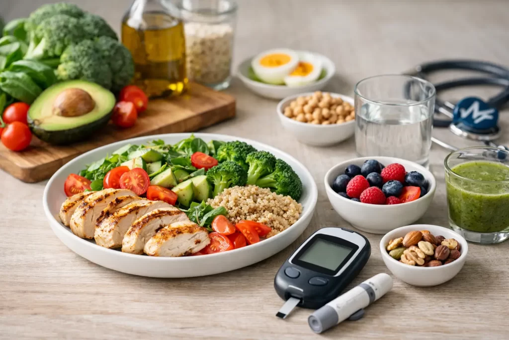 Exemplu de plan alimentar pentru diabet echilibrat