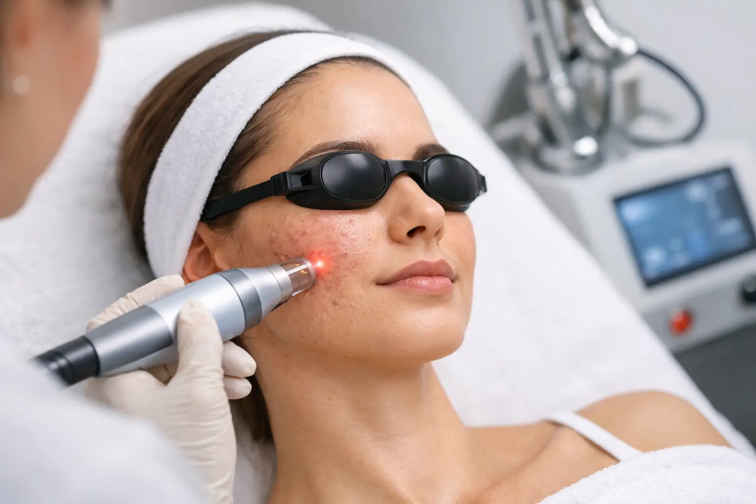 Tratament cicatrici postacneice cu laser