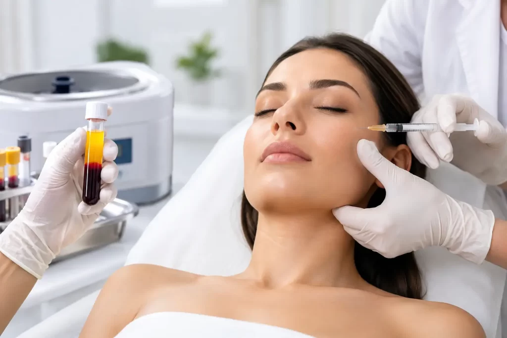 PRP sau mezoterapie facială: cum alegi?